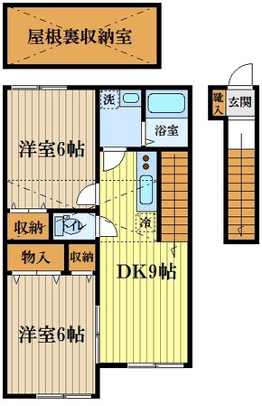 アイコート久米川の物件間取画像